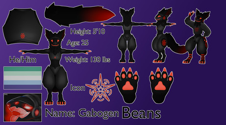 anthro arm_warmers armwear black_arm_warmers black_armwear black_background black_body black_clothing black_ears black_fur black_hoodie black_leg_warmers black_legwear black_paws black_tail black_thigh_highs black_topwear black_visor bodily_fluids claws clothing dipstick_tail ear_tuft fur gesture glowing glowing_claws glowing_eyes glowing_face glowing_mouth glowing_pawpads gradient_background grey_metal hand_gesture hoodie leg_warmers legwear lgbt_pride logo_on_clothing logo_on_hoodie looking_at_viewer machine male markings mouth_shot multicolored_arm_warmers multicolored_armwear multicolored_clothing multicolored_ears multicolored_leg_warmers multicolored_legwear multicolored_tail multicolored_thigh_highs one_eye_closed open_mouth outline pattern_arm_warmers pattern_armwear pattern_clothing pattern_leg_warmers pattern_legwear pattern_thigh_highs paw_shot pawpads paws pride_colors protogen_armor protogen_face protogen_visor protogen_visor_maw purple_background red_arm_warmers red_armwear red_background red_body red_clothing red_ears red_eyes red_face red_fur red_leg_warmers red_legwear red_pawpads red_symbol red_tail_tip red_thigh_highs red_tongue saliva saliva_string simple_background solo striped_arm_warmers striped_armwear striped_clothing striped_leg_warmers striped_legwear striped_thigh_highs stripes symbol_on_chest t-pose tail tail_markings text thigh_highs tongue topwear tuft v_sign white_outline wink winking_at_viewer gavinator96 pistacho_proto gabogen_(gavinator96) protogen 2026 3d_(artwork) absurd_res blender_(artwork) blender_eevee_(artwork) digital_media_(artwork) english_text hi_res model_sheet