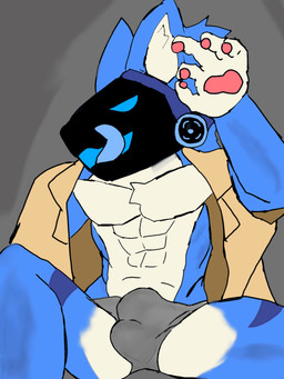 machine male male/male solo bonnic mythology dragon humanoid mythological_creature mythological_scalie protogen scalie 3:4 hi_res
