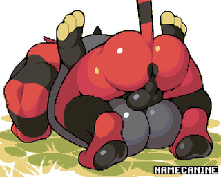 3_toes anal anal_penetration anthro anthro_on_anthro anthro_penetrated anthro_penetrating anthro_penetrating_anthro anus balls barazoku big_butt black_anus black_balls black_body black_fur black_pawpads black_penis butt erection faceless_anthro faceless_character faceless_male feet from_front_position fur genitals grey_body grey_fur humanoid_genitalia humanoid_penis legs_up male male/male male_penetrated male_penetrating male_penetrating_male mating_press muscular muscular_anthro muscular_male pawpads penetration penis sex simple_background thrusting toes top_hole white_background yellow_body yellow_fur namecanine nintendo pokemon felid feline generation_7_pokemon generation_8_pokemon incineroar legendary_pokemon mammal pokemon_(species) unknown_species urshifu 2026 5:4 animated digital_media_(artwork) loop pixel_(artwork) pixel_animation