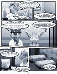 2019 ambiguous_gender anthro clothed clothing collar comic darkmirage dialogue english_text fur hair hi_res nii_otter quetzalli_(character) text vicious_kitty zaos_(anidra)