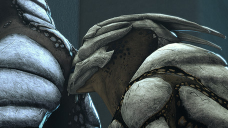 anal close-up duo low-angle_view male male/male open_mouth oral rimming sex side_view tongue tongue_out cheap-wazoo bioware electronic_arts mass_effect alien turian hi_res