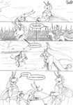 alacorna anthro ardoris army cavalry clothing duo equis_universe horn military muscular vectarion with_word_and_sword sunny_way mythology celestin kelesta equid equine horse mammal mythological_creature mythological_equine unicorn comic hi_res traditional_media_(artwork)