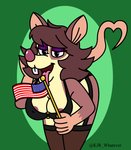 5_fingers american_flag anthro areola bedroom_eyes big_breasts black_eyes breasts brown_body brown_fur brown_hair buckteeth clothing eye_patch_(marking) facial_markings female fingers flag flag_(object) fur garter_belt garter_belt_leggings garter_straps gesture hair head_markings holding_flag holding_object leaning leaning_forward looking_at_viewer markings multicolored_body multicolored_fur narrowed_eyes nipple_outline nipple_slip nipples patch_(marking) pink_nose seductive shirt short_hair simple_background solo tail tail_gesture tail_heart tan_body tan_fur tank_top teeth tongue tongue_out topwear two_tone_body two_tone_fur united_states_of_america kjr_whatever animaniacs animaniacs_(2020) hulu pinky_and_the_brain warner_brothers julia_brain mammal mouse murid murine rodent 2020 absurd_res colored hi_res signature