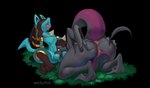 anthro anus bodily_fluids duo fellatio female genital_fluids genitals grass looking_pleasured male male/female oral penile plant pussy sex vaginal_fluids smolevn nintendo pokemon generation_4_pokemon generation_7_pokemon lucario pokemon_(species) salazzle hi_res