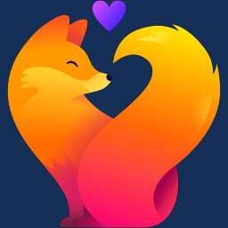 ambiguous_gender black_nose eyes_closed feral fur gloves_(marking) gradient_fur heart_symbol markings minimalist mouthless orange_body orange_fur red_body red_fur simple_background simplistic size_view solo transparent_background unknown_artist mozilla kit_(mozilla_firefox) canid canine fox mammal 1:1 absurd_res alpha_channel hi_res official_art
