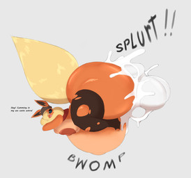 all_fours angry anthro areola balls bandage bandage_on_face beanie bent_over big_balls big_breasts big_butt big_ears big_penis blonde_hair bodily_fluids breast_squish breasts butt clothed clothing clothing_lift crossed_arms cum cum_in_ass cum_inflation cum_inside dialogue disembodied_penis duo excessive_cum excessive_genital_fluids female fluffy fluffy_tail fur genital_fluids genitals hair hat headgear headwear huge_balls huge_breasts huge_butt huge_penis hyper hyper_balls hyper_butt hyper_genitalia hyper_penis inflation leaking_cum legwear male male/female multicolored_body multicolored_fur neck_tuft nipples onomatopoeia penis piercing puffy_areola puffy_nipples shirt shirt_lift simple_background sound_effects squish stockings tail text tongue tongue_piercing topwear torn_clothing torn_legwear torn_stockings tuft two_tone_body two_tone_fur mamimibuns nintendo pokemon ash_(void_dew) eeveelution flareon generation_1_pokemon pokemon_(species) absurd_res english_text hi_res
