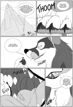 ambiguous_gender anthro asking asking_what biped black_nose bodily_fluids border building city claws cloud contact_onomatopoeia crush destruction dialogue different_sound_effects drooling extreme_size_difference fangs fur giga glorp group hair hungry impact_onomatopoeia licking licking_lips licking_own_lips macro markings onomatopoeia open_mouth oral_vore pawpads paws question saliva self_lick shortened_sound_effect size_difference size_play sky skyscraper slurping soft_vore solo_focus sound_effect_variant sound_effects speech_bubble stomping swallowing swallowing_sound_effect talking_to_another teeth text tongue tongue_out vore vowelless vowelless_sound_effect wet white_body white_border white_fur sparky_the_chu drusilla_(neopuc) bear canid canine canis human hybrid mammal wolf 2019 absurd_res black_and_white comic english_text hi_res monochrome multiple_scenes