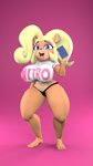 anthro female nipple_outline solo dongitos vectorhooves activision crash_bandicoot_(series) coco_bandicoot bandicoot mammal marsupial 3d_(artwork) 9:16 digital_media_(artwork) hi_res