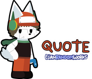 alternate_species furrification machine male simple_background solo white_background elianrandomworks cave_story quote_(cave_story) robot robot_anthro hi_res