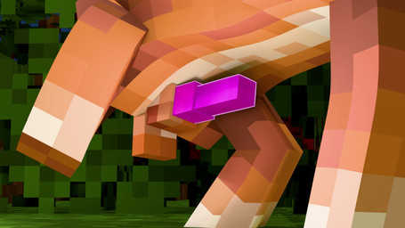 animal_genitalia animal_penis balls bulge canine_genitalia canine_penis close-up detailed_bulge erection feral genital_focus genital_outline genitals knot low-angle_view male orange_body penis penis_outline presenting presenting_penis raised_leg solo cirtuusfruit microsoft minecraft mojang xbox_game_studios canid canine mammal rusty_wolf_(minecraft) 16:9 3d_(artwork) 3d_animation animated animated_png digital_media_(artwork) high_framerate loop subtle_animation widescreen