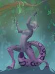2014 breasts feline female goo leopard mammal nude outside slime snow_leopard solo soraslipheed tree
Rating: Questionable
Score: 10
User: tony311
Date: March 29, 2014