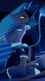 accessory anthro big_breasts big_butt blue_body blue_clothing blue_hair blue_mouth blue_tail blue_tongue blush bodily_fluids bookshelf boots breasts butt clothed clothing collared_shirt cord_tail cum duo eyelashes eyes_closed female floating_hands floor footwear furniture genital_fluids gesture gloves glowing glowing_clothing glowing_eyes glowing_mouth grinding grinding_on_penis hair hair_accessory hairband hand_gesture hands_on_legs handwear happy high_heels hot_dogging inside kneeling laugh looking_at_another looking_at_partner looking_back low_framerate lying machine male male/female mansion narrowed_eyes on_back on_ground open_mouth partially_clothed sex shirt shoes shoulder_pads side_view smile stairs tail thick_thighs thumbs_up tile tile_floor tongue topwear vein white_body white_clothing white_face yellow_eyes turborenegade cryptiacurves_(modeler) sykonejo_(modeler) blender_cycles deltarune undertale_(series) relsei_(ralsei746) tasque_manager bovid caprine darkner felid feline goat mammal robot 3d_(artwork) 3d_animation 9:16 alternate_version_at_paywall alternate_version_at_source animated better_version_at_paywall cool_colors digital_media_(artwork) hi_res long_playtime no_sound watermark webm