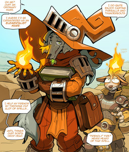 anthro book burning dialogue duo elemental_manipulation female fire fire_manipulation fur green_eyes hair_on_fire holding_book holding_object looking_at_viewer magic_user text white_body white_fur ceehaz dog_knight_rpg nix_(ceehaz) orinette_(ceehaz) borzoi canid canine canis domestic_dog herding_dog hunting_dog mammal pastoral_dog sighthound welsh_corgi 2026 absurd_res english_text hi_res