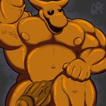 anthro belly biceps crossgender foreskin genitals long_ears male musclegut muscular muscular_anthro muscular_legs muscular_male nipples pecs penis solo vein veiny_muscles veiny_penis white_eyes yellow_body athan_the_monster bobthewendigo creepypasta friday_night_funkin' nintendo pokemon vs._hypno's_lullaby_(fnf_mod) shinto_(fnf_mod) generation_1_pokemon hypno_(pokemon) mammal pokemon_(species) 1:1 hi_res