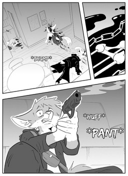anthro blood bodily_fluids clothed clothing corpse female gore group gun handgun horn inner_ear_fluff inside male pistol ranged_weapon simple_background text tuft weapon kifyun2 beau_(undying_void) henry_(undying_void) lydia_(undying_void) max_undying_void) canid canine fox lagomorph leporid mammal marble_fox rabbit red_fox true_fox absurd_res black_and_white comic hi_res monochrome