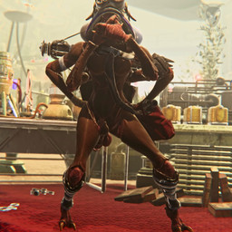 2_toes 4_arms alchemist anthro apothecary claws dancing feet floppy_penis genitals glowing glowing_eyes gynomorph hood intersex looking_at_viewer multi_arm multi_limb penis science_fiction solo toe_claws toes wasplit bungie destiny_(series) destiny_2 eido alien alien_humanoid eliksni humanoid 1:1 3d_(artwork) 3d_animation animated blender_(artwork) blender_eevee_(artwork) digital_media_(artwork) hi_res short_playtime sound video