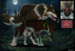anatomically_correct anatomically_correct_genitalia anatomically_correct_penis anatomically_correct_pussy animal_genitalia animal_penis animal_pussy balls black_pussy bodily_fluids brown_body brown_fur canine_genitalia canine_penis canine_pussy claws collar cum cum_in_pussy cum_inside cumshot doggystyle duo ejaculation erection fangs female female_feral female_penetrated feral feral_on_feral feral_penetrated feral_penetrating feral_penetrating_feral from_behind_position full_moon fur genital_fluids genitals green_balls green_sheath grey_balls grey_sheath hip_grab impregnation knot knot_root knotted_penis knotting male male/female male_feral male_penetrating male_penetrating_female mating_grip moon mounting multiple_ova nature night outside ovum penetration penile penile_penetration penis penis_in_pussy pink_tongue plant pussy red_penis sex sheath sperm_cell submissive submissive_female tan_balls tan_sheath teeth toe_claws tongue tongue_out tree vaginal vaginal_knotting vaginal_penetration vaginal_tugging truegrave9 sheppermint canid canine canis domestic_dog german_shepherd herding_dog mammal pastoral_dog wolf 2025 digital_media_(artwork) hi_res