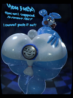 anal anal_penetration angry anthro anus backsack ball_ring balls bent_over big_butt blue_anus bodily_fluids breath bubble_butt buckteeth butt butt_focus buttplug buttplug_in_ass buttplug_insertion checkered checkered_floor dialogue eye_roll femboy genitals glistening glistening_body glowing glowing_eyes hand_on_butt hand_on_own_butt huge_butt lips machine male object_in_ass panting penetration perineum plug_(sex_toy) plug_insertion profanity puffy_anus rear_view scut_tail sex_toy sex_toy_in_ass sex_toy_insertion short_tail slam smile solo spread_butt spreading sweat sweaty_body tail talking_to_viewer tears teeth text thick_thighs rckke five_nights_at_freddy's five_nights_at_freddy's_2 scottgames toy_bonnie_(fnaf) animatronic lagomorph leporid mammal rabbit robot robot_anthro 3:4 3d_(artwork) absurd_res digital_media_(artwork) english_text hi_res