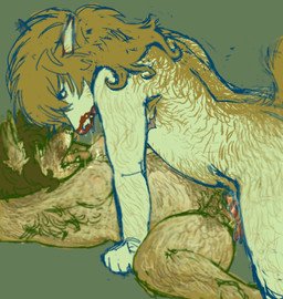 ambiguous_fluids andromorph andromorph/male andromorph_penetrated angelbite_piercing anthro armpit_hair belly big_belly big_clitoral_glans big_clitoris blonde_hair bodily_fluids body_hair bouncing_breasts breasts breath brown_body brown_fur brown_hair chest_hair clitoris drooling duo facial_piercing from_front_position fur genitals hair intersex intersex/male intersex_penetrated lip_piercing looking_at_another looking_into_eyes looking_pleasured lying male male_penetrating male_penetrating_andromorph male_penetrating_intersex mastectomy_scar missionary_position multicolored_body multicolored_fur nose_piercing on_back open_mouth overweight overweight_andromorph overweight_anthro overweight_intersex panting penetration penile penile_penetration penile_spines penis penis_in_vagina piercing plump_labia pubes red_body red_fur red_nose saliva scar septum_piercing sex simple_background slightly_chubby slightly_chubby_male snakebite_piercing spread_legs spreading tail tail_motion tailwag thick_thighs tongue tongue_out unusual_anatomy vaginal vaginal_penetration vulva white_body white_fur yellow_body yellow_fur buck_shot_(artist) canid canine canis cervine coyote cryptid deer mammal new_world_deer not_deer white-tailed_deer hi_res genderqueer_(lore) maleherm_(lore) nonbinary_(lore) trans_(lore)