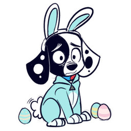 black_body black_fur black_nose black_spots blue_clothing blue_inner_ear blue_suit bunny_costume clothing costume easter_egg fake_ears fake_rabbit_ears feral floppy_ears fur holidays male markings solo spots spotted_body spotted_fur suit toony two_tone_face white_body white_fur white_paws white_spots higglytownhero 101_dalmatian_street 101_dalmatians disney easter deepak_(101_dalmatians) canid canine canis dalmatian domestic_dog mammal 1:1 low_res
