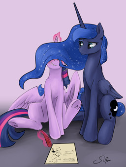 2015 blue_hair blush cartoon digital_media_(artwork) duo equine female feral friendship_is_magic hair horn magic mammal my_little_pony princess_luna_(mlp) purple_hair quill silfoe silly smile teal_eyes twilight_sparkle_(mlp) winged_unicorn wings
Rating: Safe
Score: 11
User: Robinebra
Date: January 28, 2015 2015 blue_hair blush cartoon digital_media_(artwork) duo equine female feral friendship_is_magic hair horn magic mammal my_little_pony princess_luna_(mlp) purple_hair quill silfoe silly smile teal_eyes twilight_sparkle_(mlp) winged_unicorn wings
Rating: Safe
Score: 11
User: Robinebra
Date: January 28, 2015