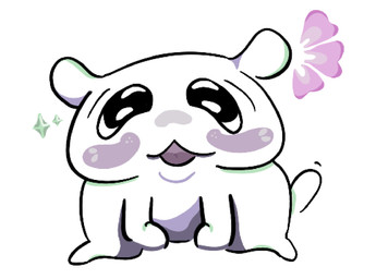 :3 ambiguous_gender anthro blep blush blush_stickers closed_smile flower_emanata mouth_closed quadruped simple_background smile solo tail tongue tongue_out white_background taxitaxus crumb_(cuptoast) domestic_cat felid feline felis mammal 2025 digital_drawing_(artwork) digital_media_(artwork) english_description restricted_palette nonbinary_(lore)