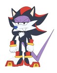 clothing cosplay costume male solo plus2sf classic_sonic_(universe) sega sonic_the_hedgehog_(comics) sonic_the_hedgehog_(series) fang_the_hunter shadow_the_hedgehog dipodid jerboa mammal rodent