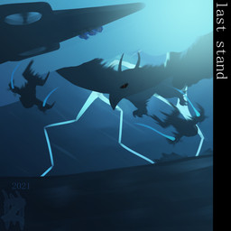 ambiguous_gender battle blue_background feral military sea ship simple_background vehicle warship water watercraft zero_pictured zeniarmr mythology alien cryptid dragon mythological_creature mythological_scalie scalie 1:1 absurd_res hi_res