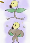 2022 anthro anthrofied bellsprout big_breasts breast_growth breasts female generation_1_pokemon graphite_(artwork) growth hi_res huge_breasts maxhe nintendo pencil_(artwork) pokemon pokemon_(species) solo tagme traditional_media_(artwork)