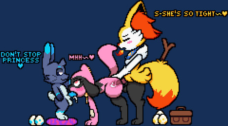 ahegao all_fours balls black_balls black_body black_fur black_inner_ear blue_body blue_eyebrows blue_fur blue_penis blue_sclera blush bodily_fluids breath_powers cervical_penetration color_coded cum cum_in_mouth cum_in_uterus cum_inside dipstick_ears dipstick_tail doggystyle double_penetration ear_markings ear_piercing ear_ring egg eggshell elemental_manipulation eyebrows eyes_closed fellatio female female_feral female_penetrated feral feral_on_feral feral_penetrated feral_penetrating feral_penetrating_feral fire fire_breathing fire_manipulation from_behind_position fur genital_fluids genitals gloves_(marking) gold_(metal) gold_ear_ring group group_sex hand_on_another's_butt hand_on_butt heart_symbol inner_ear_fluff internal internal_vaginal larger_female larger_feral larger_penetrated leg_markings looking_pleasured male male/female male_feral male_penetrating male_penetrating_female markings multicolored_ears open_mouth oral orange_inner_ear_fluff orange_nose penetration penile penile_penetration penis penis_in_mouth penis_in_vagina piercing pink_body pink_fur pokemon_egg red_eyes ring_piercing rubyriolu sex size_difference smaller_feral smaller_male socks_(marking) spitroast tail tail_markings text threesome trio tuft uterus vaginal vaginal_canal vaginal_penetration warabito whiskers white_balls white_body white_eyes white_fur x-ray_view yellow_body yellow_fur bteevee nintendo pokemon nibbles reimachu braixen generation_4_pokemon generation_6_pokemon pokemon_(species) riolu alpha_channel digital_media_(artwork) english_text pixel_(artwork)