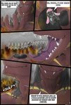 anthro death dialogue extreme_size_difference hyper male male/male male_pred male_prey size_difference speech_bubble swallowing tongue tongue_out vore willing_prey orkatexu egyptian_mythology middle_eastern_mythology mythology anubis_bayek jessibun anubian_jackal canid canine canis deity jackal lagomorph leporid mammal rabbit comic hi_res