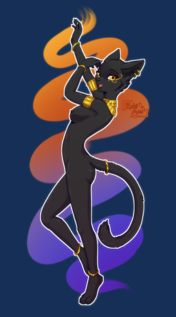 anthro areola biped breasts butt claws feet female fingers fur looking_at_viewer nipples nude nude_anthro nude_female smile solo standing tail teeth toes tongue rukifox domestic_cat felid feline felis mammal 2026 alpha_channel digital_drawing_(artwork) digital_media_(artwork) hi_res