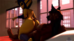 anthro anthro_on_anthro bangs bed bob_cut bouncing_breasts breasts butt duo erection female female_on_top furniture hot_dogging looking_back male male/female male_on_bottom on_bottom on_top sex uraeus yellow_body captain_spade animal_crossing nintendo petruz_(copyright) team_fortress_2 valve ankha_(animal_crossing) ankha_(hazeker) spy_(team_fortress_2) wolf_(petruz) canid canine canis domestic_cat felid feline felis mammal wolf 16:9 3d_(artwork) animated digital_media_(artwork) hi_res no_sound short_playtime source_filmmaker_(artwork) webm widescreen