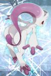 ambiguous_gender anthro butt digitigrade red_eyes solo agemono nintendo pokemon generation_6_pokemon legendary_pokemon mega_evolution mega_mewtwo mega_mewtwo_y pokemon_(species)