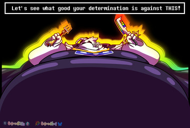 anthro belly big_belly dialogue fur huge_belly hyper hyper_belly male moobs morbidly_obese morbidly_obese_male obese obese_male overweight overweight_male solo text weight_gain white_body white_fur paccarigoat undertale undertale_(series) asriel_dreemurr asriel_dreemurr_(god_form) bovid caprine goat mammal english_text hi_res