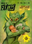 1968 20th_century alien ancient_art anthro baby bottle bottomwear claws clothing container cover diaper duo feet hi_res horn human jack_goughan magazine_cover male mammal underwear yellow_eyes young