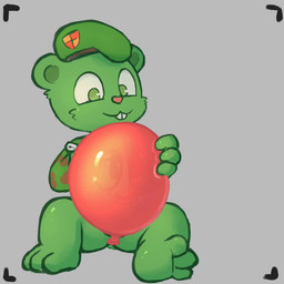 anthro balloon balloon_fetish balloon_popping balls beret clothing foreskin genitals hat headgear headwear humanoid_genitalia humanoid_penis inflatable long_foreskin male marker penis popped_balloon simple_background sitting solo unretracted_foreskin young young_anthro young_male badipoki happy_tree_friends flippy_(htf) fliqpy_(htf) bear mammal 1:1 animated no_sound short_playtime video