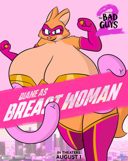 action_pose anthro armwear big_breasts bodysuit boots breasts city city_background clothing domino_mask elastic_body elastic_nipples elasticity elbow_gloves eyemask eyewear female footwear fur gloves gold_accents green_eyes handwear huge_breasts hyper legwear mask movie_poster nipples orange_body orange_fur pink_armwear pink_bodysuit pink_clothing pink_elbow_gloves pink_gloves pink_handwear pink_legwear pink_nipples pink_skinsuit pink_thigh_boots pink_thigh_highs pose running shoes skinsuit solo tan_body tan_fur thick_thighs thigh_boots thigh_highs tight_clothing wide_hips thomasbluewolf dreamworks the_bad_guys diane_foxington canid canine fox mammal 4:5 absurd_res hi_res