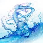 breasts eyes_closed female frutiger_aero goo_hair hair liquid_hair nipples not_furry nude pseudo_hair revith side_boob solo translucent translucent_body water s@e sae elemental_creature elemental_humanoid humanoid water_creature water_humanoid 1:1 blue_theme hi_res