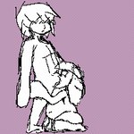 belly bodily_fluids cum cum_in_mouth cum_inflation cum_inside deep_throat drinking drinking_cum duo female genital_fluids genitals holding_head inflation male male/female male_human oral oral_penetration penetration penis saliva saliva_on_penis saliva_string short_stack slightly_chubby thick_thighs goblin human mammal animated digital_media_(artwork) low_res pixel_(artwork) pixel_animation thumbnail