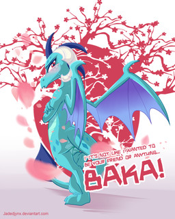 2016 absurd_res blush dialogue dragon english_text female friendship_is_magic hi_res horn jadedjynx looking_at_viewer my_little_pony pose princess_ember_(mlp) red_eyes solo text wings

Rating: Safe
Score: 8
User: 2DUK
Date: April 20, 2016