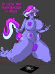 2013 anthro black_metal breast_expansion breasts clothing crotch_expansion equine female forgemaster18 hair multi-colored_hair multi_breast my_little_pony nipples purple_skin pussy satanic taking_it_too_far teats torn_clothing transformation wide_hips
Rating: Explicit
Score: 3
User: Witch-King
Date: November 02, 2013