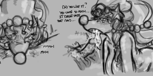 anthro balls blush bodily_fluids cum cum_in_mouth cum_inside dialogue duo fellatio female genital_fluids genitals male male/female oral penile penis sex sketchy text vein veiny_penis any-low-be nintendo pokemon generation_7_pokemon pokemon_(species) primarina hi_res monochrome sketch sketch_page