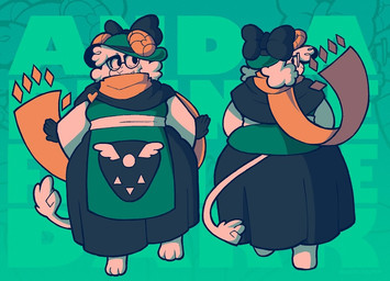 3_toes andromorph anthro barefoot clothed clothing feet female female/female front_view glass horn intersex intersex/female rear_view robe scarf slightly_chubby solo tail toes deltarune undertale_(series) ralsei bovid caprine goat mammal trans_(lore)