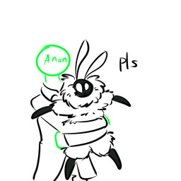 ambiguous_gender antennae_(anatomy) duo hug male unknown_artist anon arthropod human insect lepidopteran mammal moth 1:1