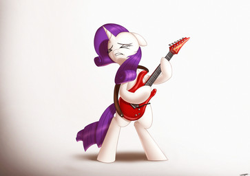 electric_guitar female feral guitar hair horn musical_instrument playing_guitar playing_music plucked_string_instrument purple_hair simple_background solo string_instrument white_background jeki friendship_is_magic hasbro my_little_pony mythology rarity_(mlp) equid equine mammal mythological_creature mythological_equine unicorn 2017 hi_res