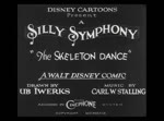 ambiguous_gender bone cathedral cemetery close-up dancing grave group howl moon night plant skeleton skull spider_web text tree ub_iwerks walter_elias_"walt"_disney disney public_domain silly_symphony animated_skeleton arachnid arthropod avian bat bird canid canine canis chicken domestic_cat domestic_dog felid feline felis galliform gallus_(genus) mammal owl phasianid spider undead 1929 20th_century ancient_art animated black_and_white huge_filesize long_playtime monochrome sound webm