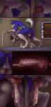 all_fours anatomically_correct anatomically_correct_pussy angry_sex animal_genitalia anus balls big_penis bound breast_fondling breeding butt canine comic cum cum_in_pussy cum_inside cum_string doggystyle dripping erection female fondling forced frame_by_frame from_behind hair half-erect internal knotting leaking male mammal messy nipples nude on_bed penetration penis perineum pussy raised_tail rape restrained rope sex sheath straight teeth vaginal vaginal_penetration virtyalfobo white_hair wolf
Rating: Explicit
Score: 79
User: Peekaboo
Date: October 15, 2013