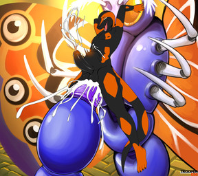 5_fingers abdominal_bulge anal anal_orgasm anal_penetration anthro anthro_on_feral balls bestiality big_penis black_body black_nipples blue_body bodily_fluids cum cum_in_ass cum_inside cum_while_penetrated duo ejaculation erection excessive_cum excessive_genital_fluids eyespots feral fingers foreskin genital_fluids genitals hands-free holding_head huge_penetration huge_penis humanoid_genitalia humanoid_penis hyper hyper_genitalia hyper_penis insect_wings looking_pleasured male male/male male_penetrated male_penetrating male_penetrating_male markings multicolored_body nipples open_mouth orange_body orgasm orgasm_face patch_(marking) penetration penile penile_penetration penis purple_penis ridiculous_fit sex size_difference tail tail_markings teeth tight_fit tongue two_tone_body wings yellow_eyes trooper036 nintendo the_legend_of_zelda the_legend_of_zelda_a_link_to_the_past max_(maxdamage_rulz) amphibian arthropod fire_salamander insect lepidopteran moth mothula salamander 2021 absurd_res hi_res signature