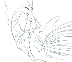 anal anal_penetration anus blush blush_lines bound clitoris duo eyelashes eyes_closed female female/female female_penetrated feral feral_on_feral feral_penetrated genitals intraspecies larger_female legs_tied licking long_neck looking_back lying nose_lick on_back open_mouth penetration quadruped raised_tail sex simple_background size_difference smaller_female tail tentacle_in_ass tentacle_in_vagina tentacle_penetration tentacle_sex tentacles tongue tongue_out vaginal vaginal_penetration vulva white_background wide_eyed darkmirage nintendo pokemon amaura aurorus fossil_pokemon generation_6_pokemon pokemon_(species) 2015 digital_drawing_(artwork) digital_media_(artwork) sketch